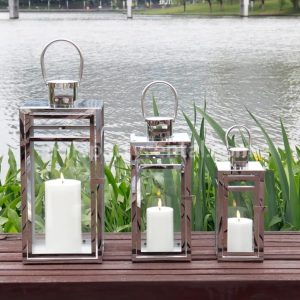 Set of 3 Silver Color